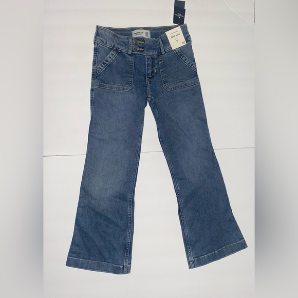 abercrombie kids Other - Abercrombie‎ Kids Wide Leg boot Jeans